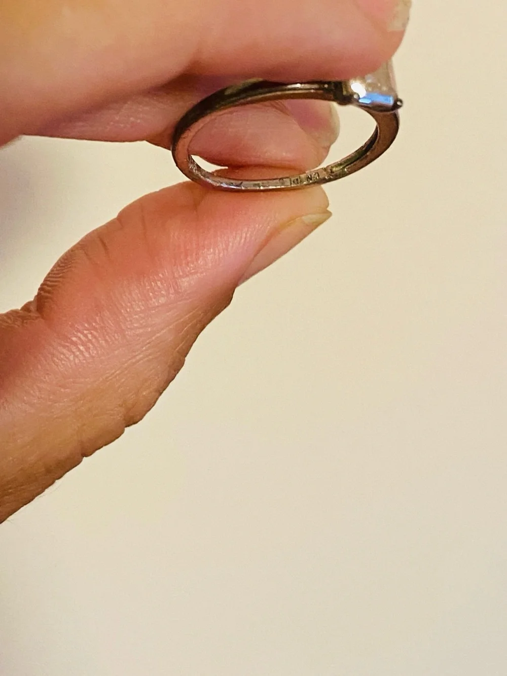Moissanite emerald cut 0.95 ctw sterling silver ring